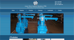 Desktop Screenshot of lklinear.com.br